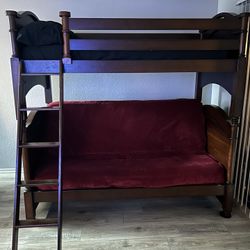 Whalen  Twin Over Full Futon Bunkbed