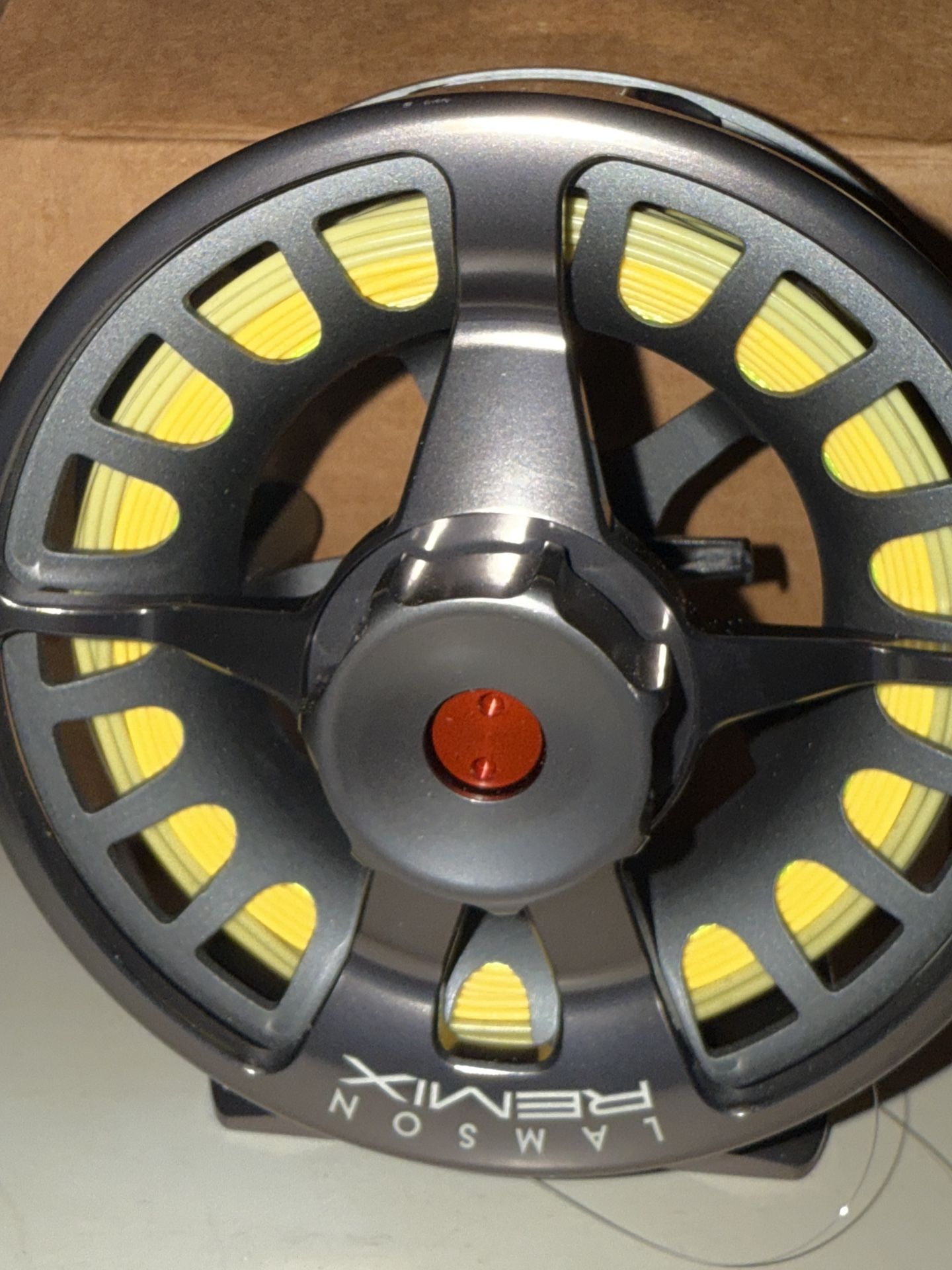 Lamson Fly Fishing Remix Reel RX-5+ Smoke