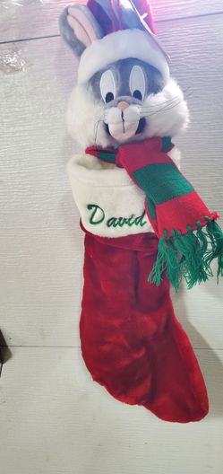 "David" Bugs' christmas stocking