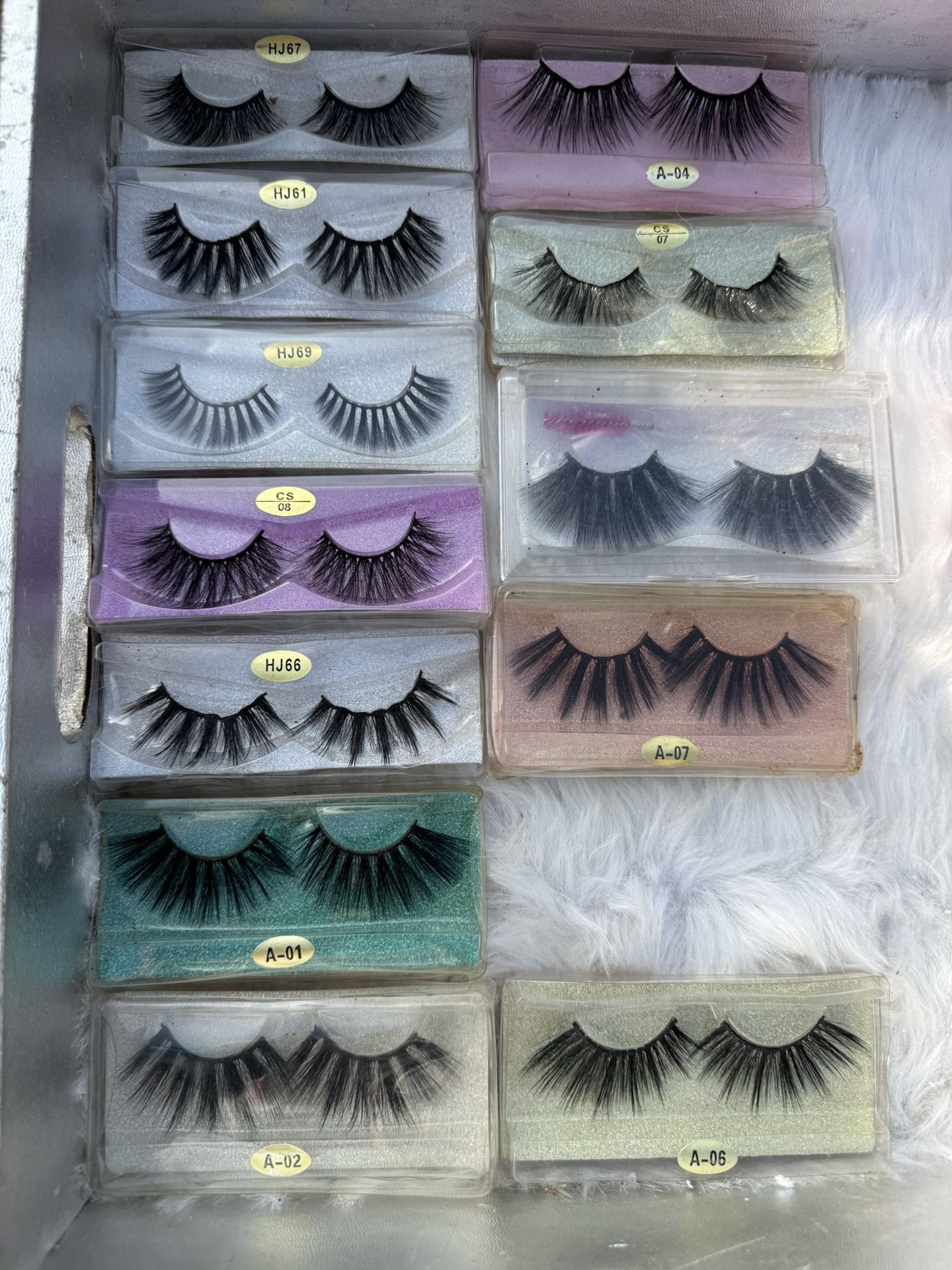 Eye Lashes $5 Ea