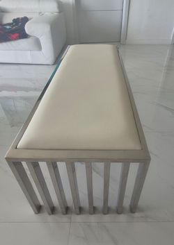 Banco/Tapizado Moderno-Modern Upholstered Bench