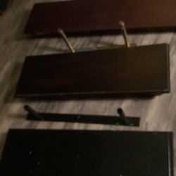 Free, wood shelves
