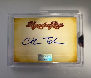 Catherine Taber signed Legendary Cuts Celebrity Authentics Star Wars