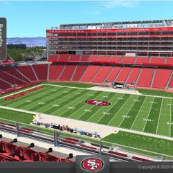 2 49ers Tickets. Section 312 Row 5. Free Food And Drinks