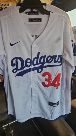 Dodgers Valenzuela Jersey White $55 Ea XL or 2XL Firm On Price