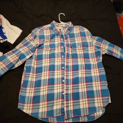 Old Navy Plaid Shirt XL