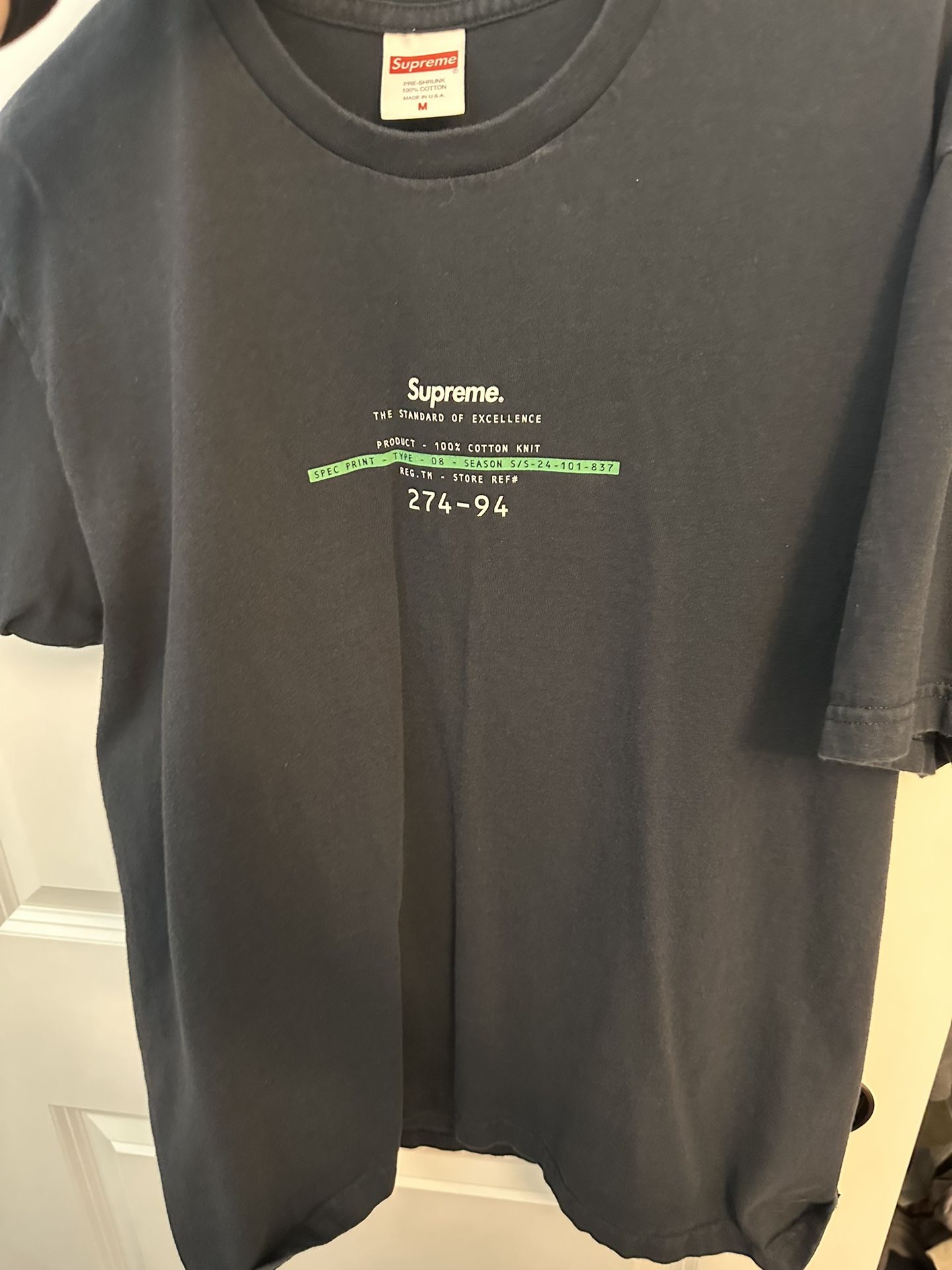 Supreme T Shirt Size Medium