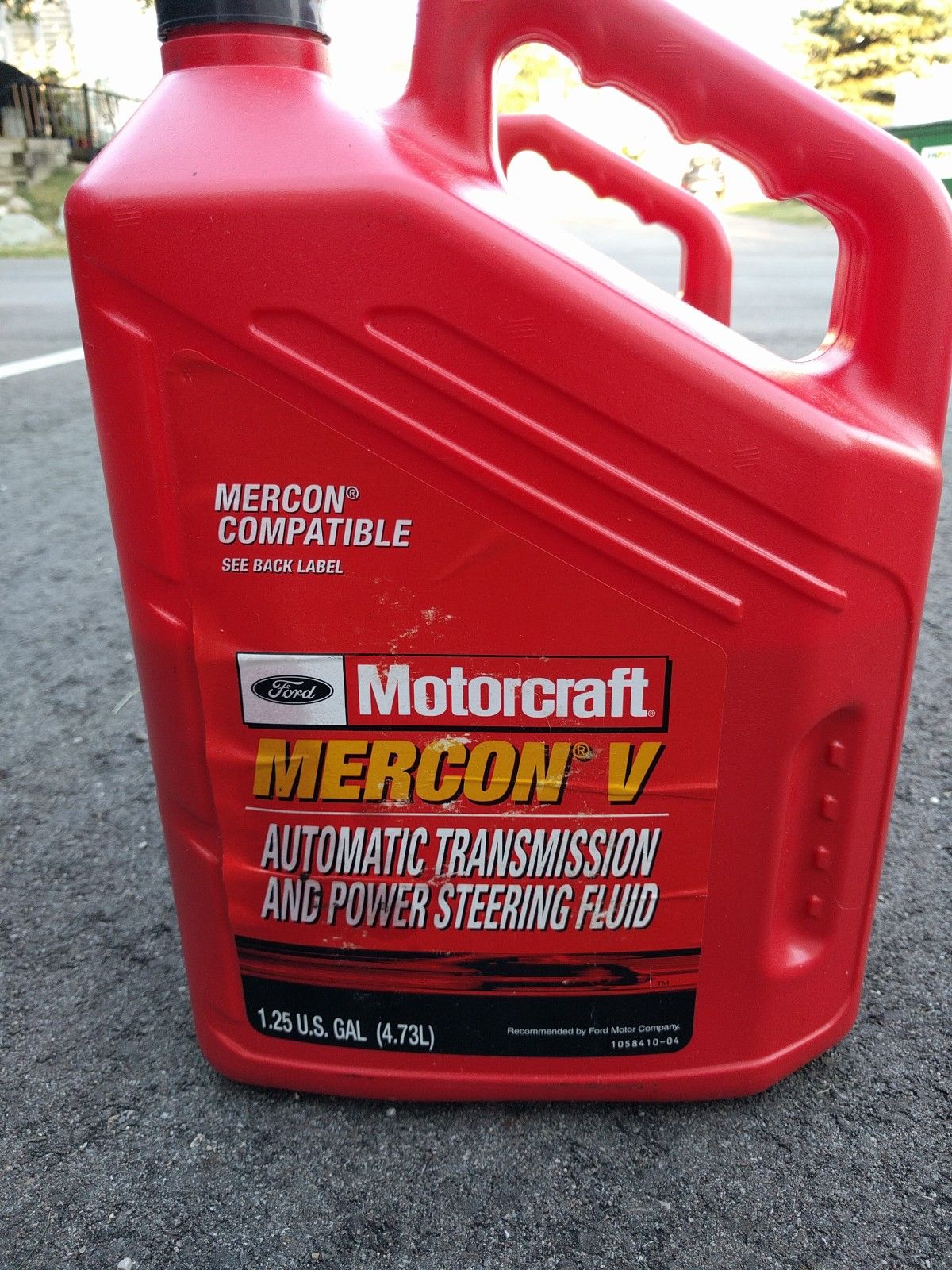 Motorcraft Mercon V Transmission Fluid