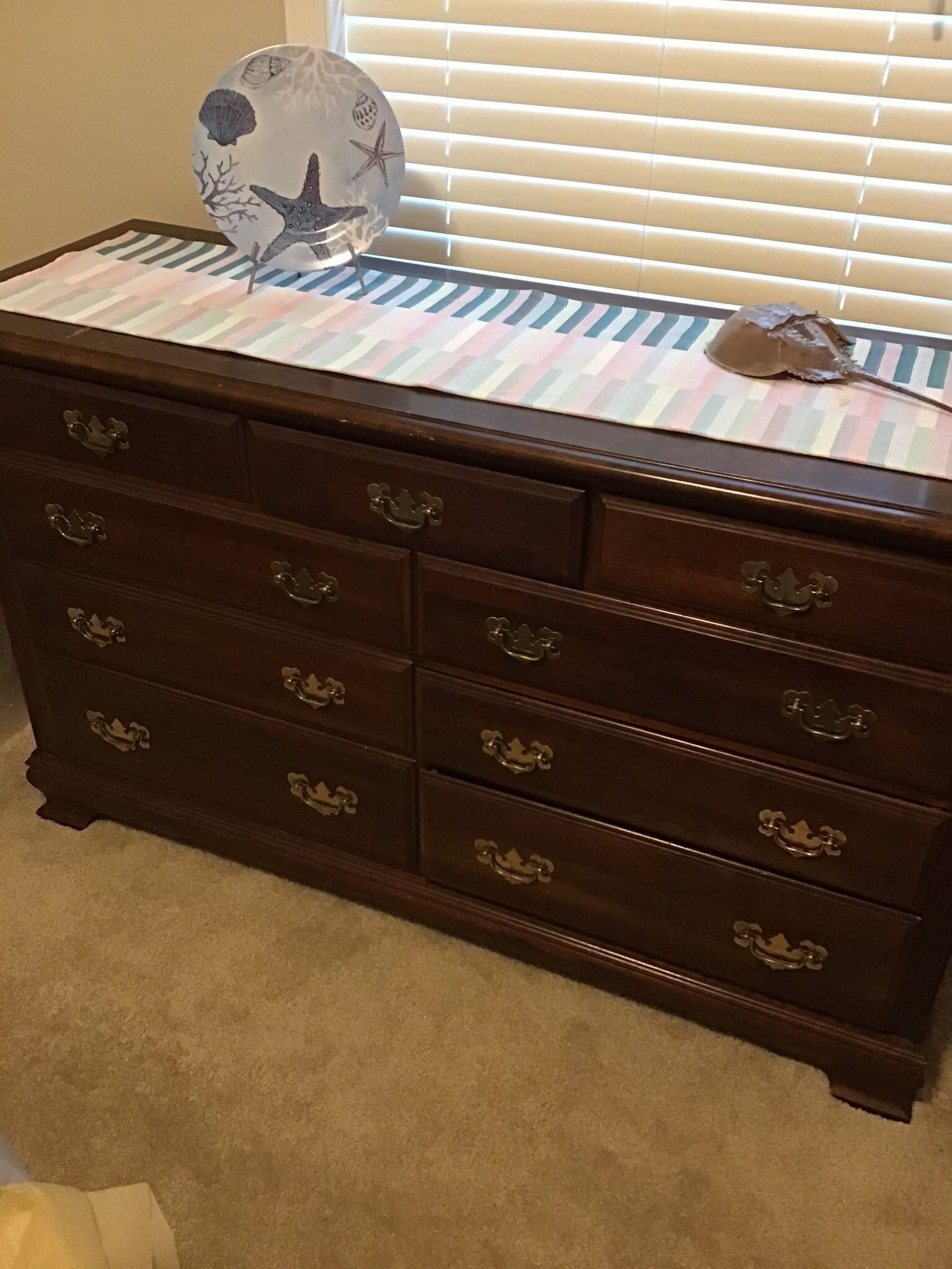 Wooden Dove Tailed Dresser