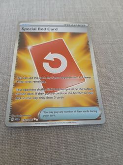 Special red card - Pokemon Chaos Rising