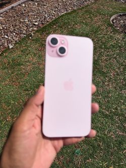 I p h o n e 15 p l u s 128GB rose unlocked