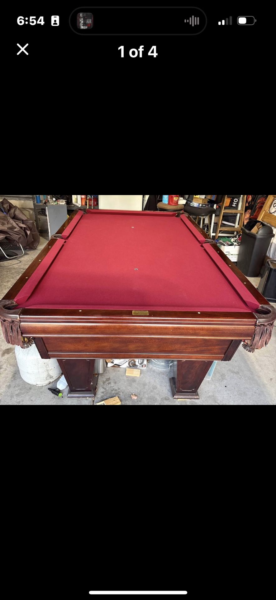 Pool Table - 9 Foot Brunswick