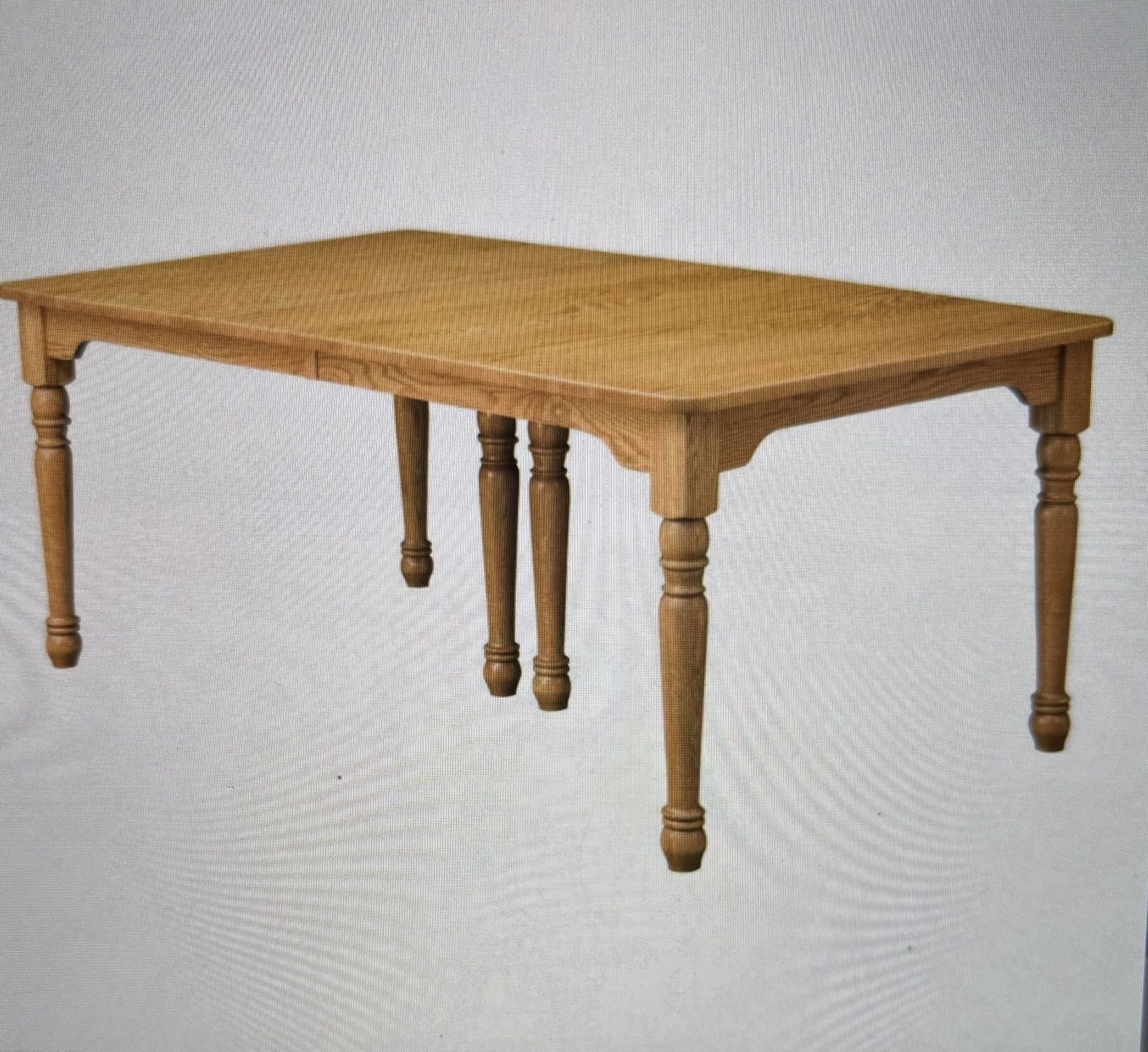 FREE-Solid Oak Dining Room Table