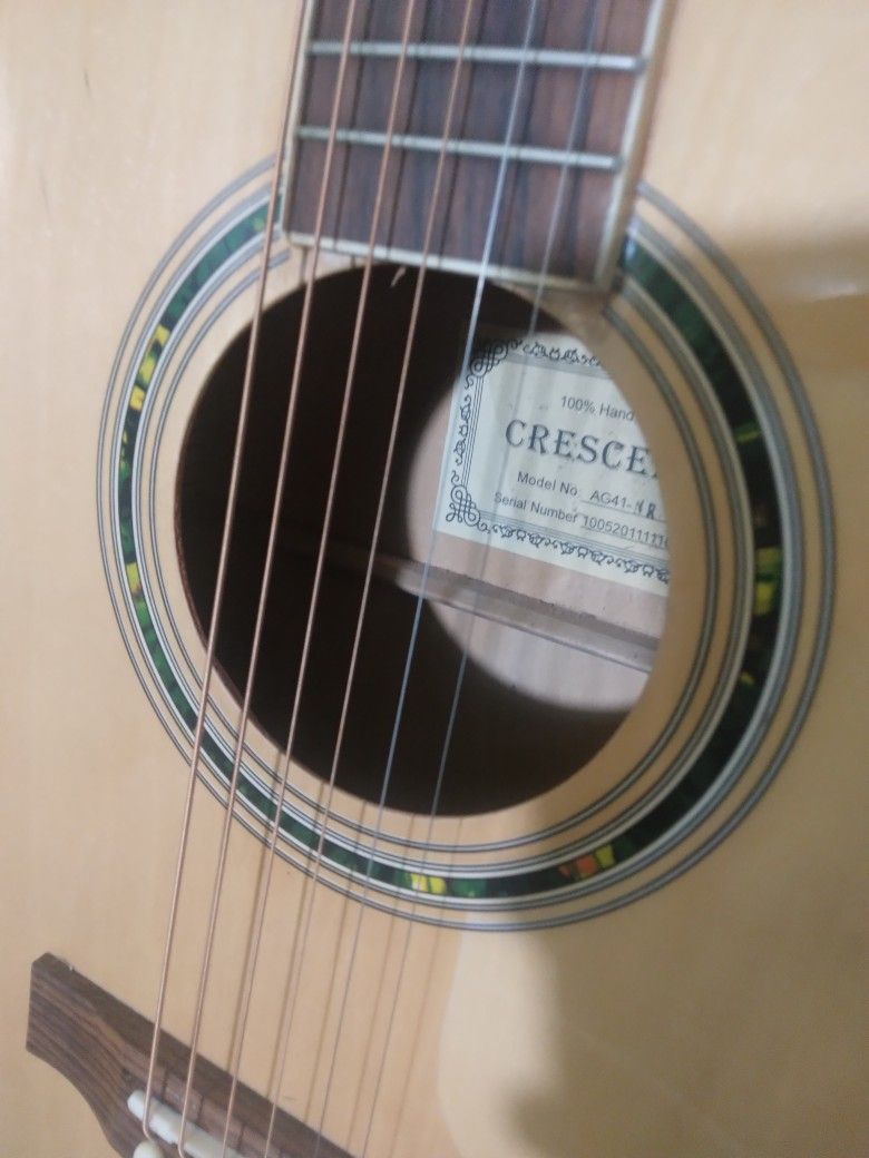 Cresent 6 String Guitar