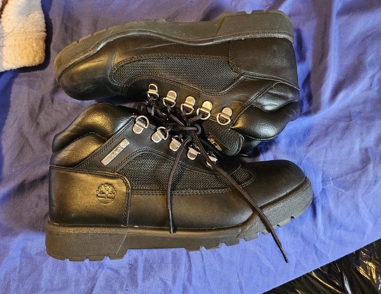 Black Timberland Boots