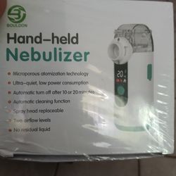 Portable Nebulizer Helps Breathing