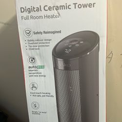Digital Seranmic  Tower Full Room Heater