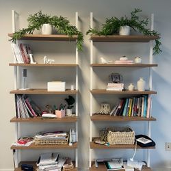 (2) Beautiful Floating Bookshelves  