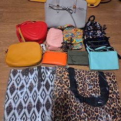Name Brand Gently Used Purses/ Backpack 