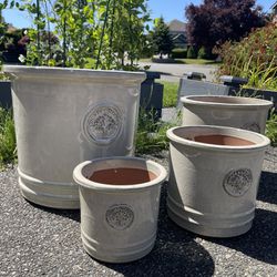 Brand New Ceramic Flower Garden Planter Pots. $10-45 Each.