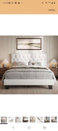 Brand New In Box Modern Queen Size Platform Bed!!!