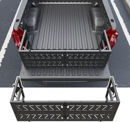 Tailgate Extender Compatible with 2019-2025 Chevy Silverado GMC Sierra Bed Extension Replacement for 2019-2025 Chevy Silverado Accessories
