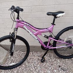 Bike Mongoose Tires Size 26 full suspension frame size medium