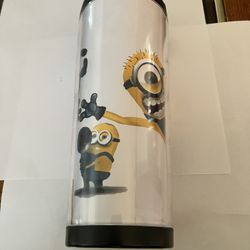 MINIONS Big Gulp Drink Glass - New
