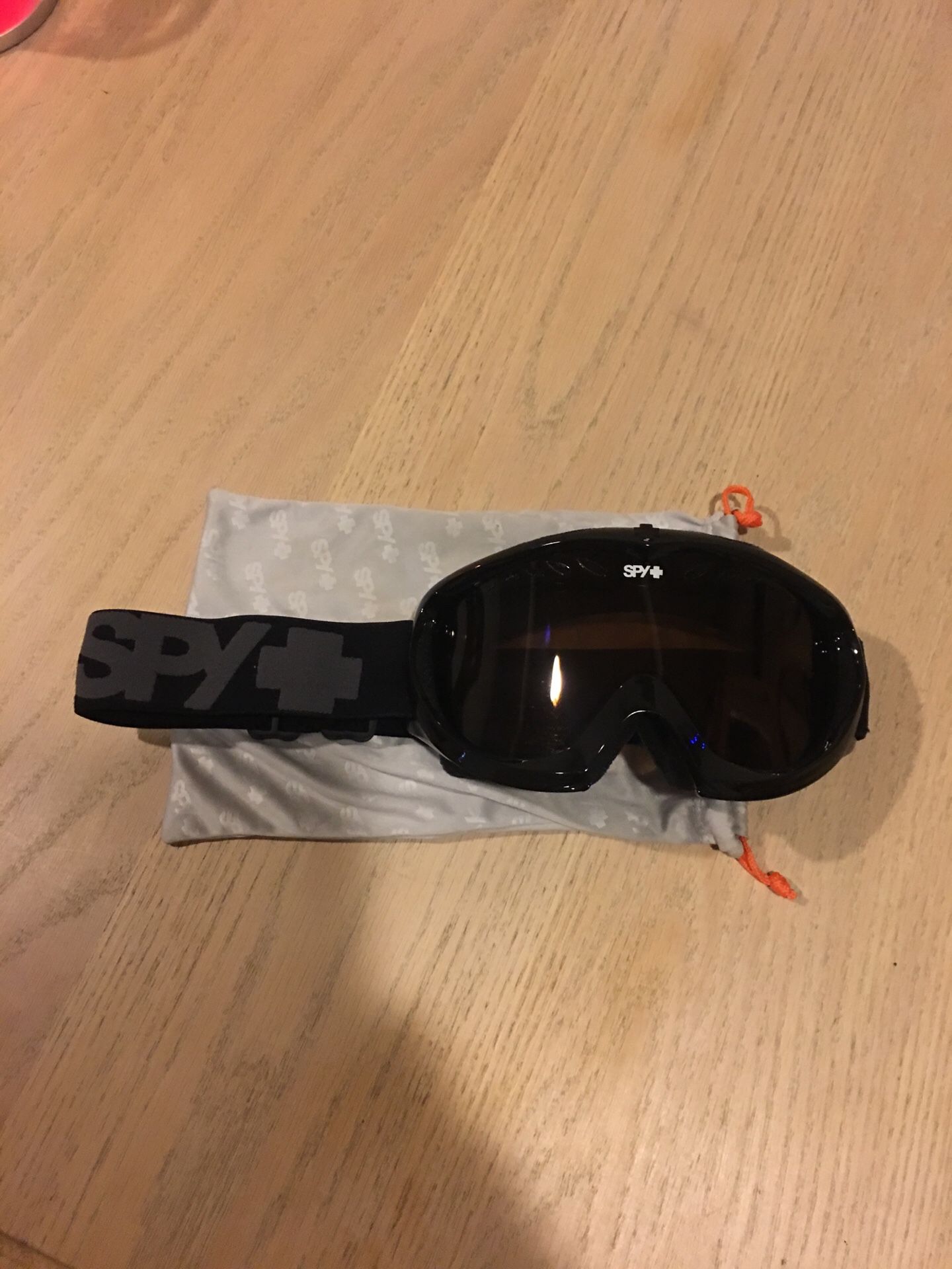 Spy Snowboard Goggles With Bag