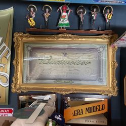 Vintage Budweiser sign