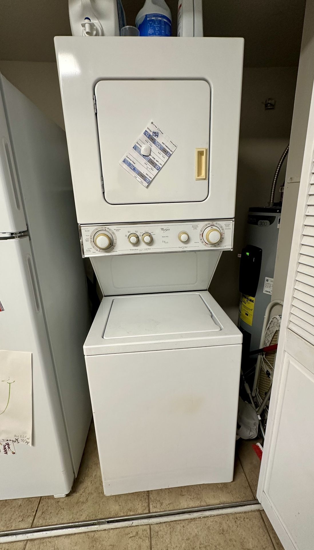 Whirlpool Washer Dryer Combo Stackable Electric