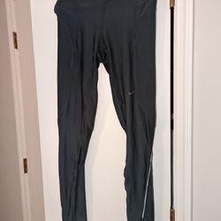 Nike Dry Fit Leggings, XSmall, Zippers Down Legs
