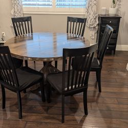 Dining Room Set, 6 Chairs