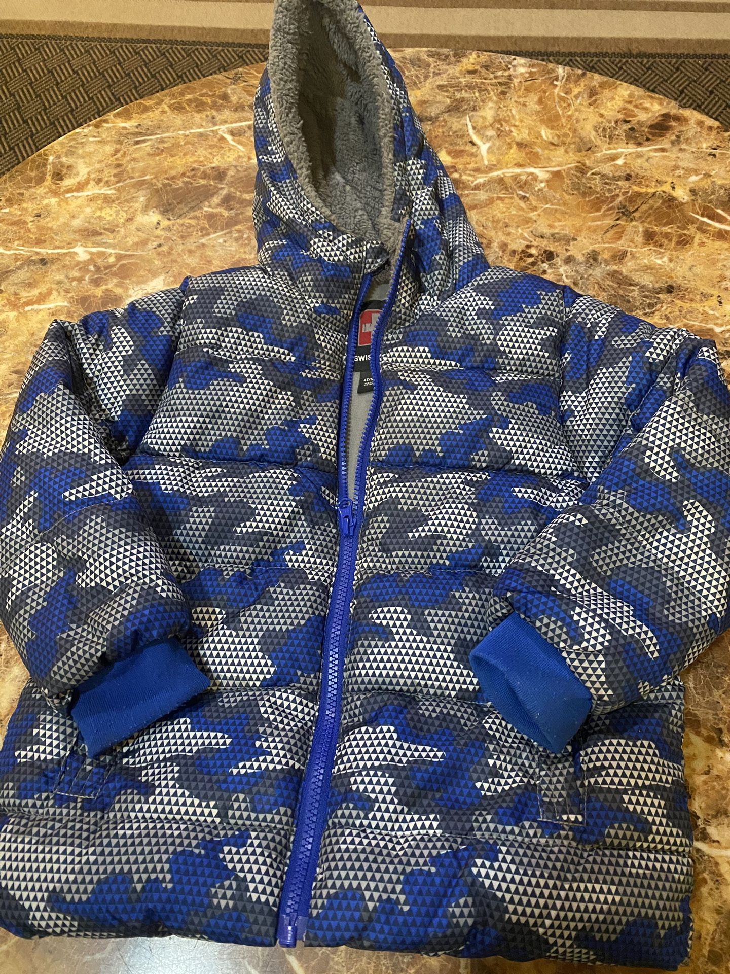 Boys 4t Winter Hooded Coat 