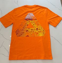 PALACE TRI-LAGER T-SHIRT ORANGE Sz SMALL DS