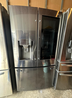 LG Stainless French Door Refrigerator with Smart Features