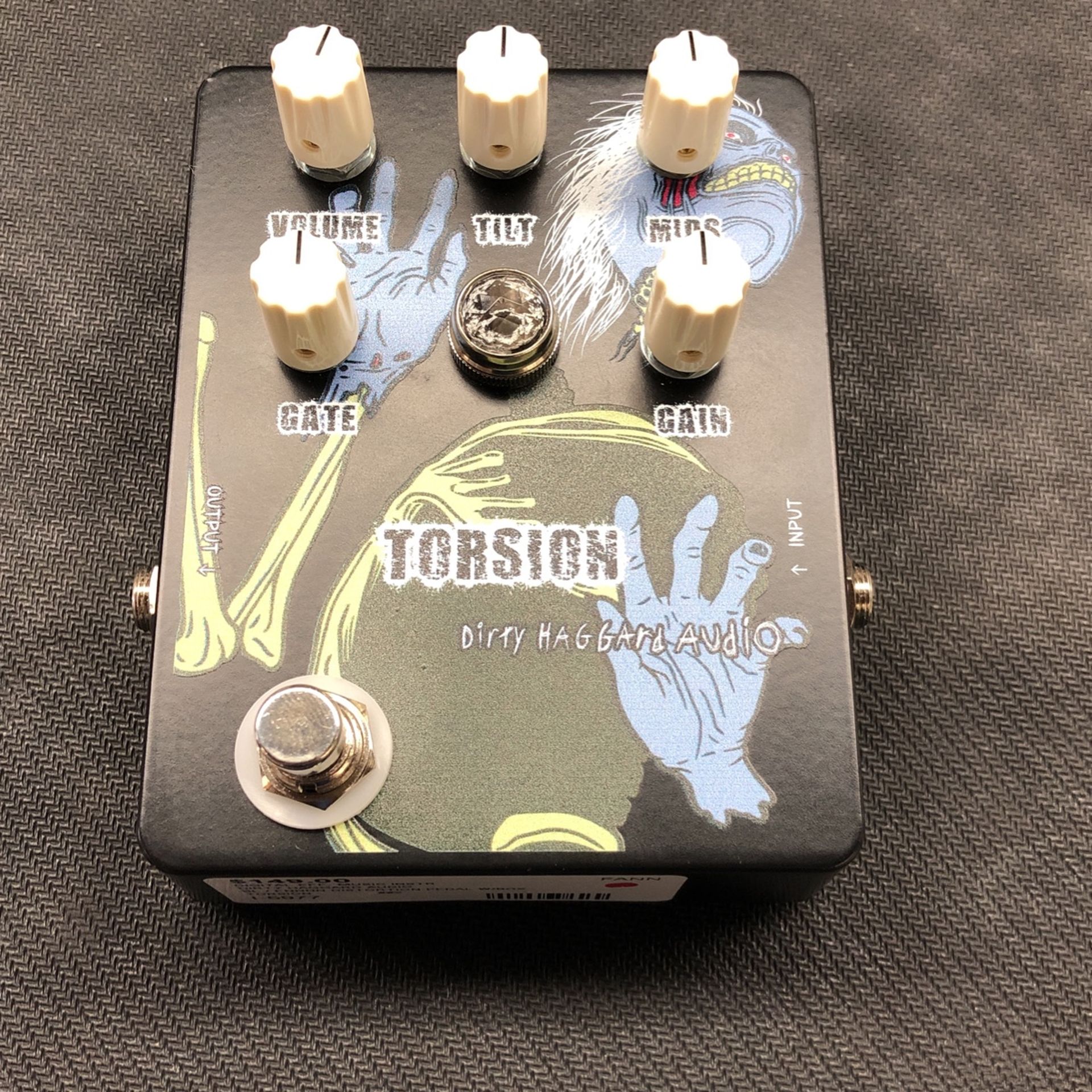 Dirty Haggard Audio Distortion Pedal With Box 