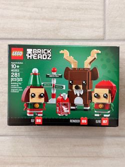 NEW LEGO 40353 BrickHeadz Reindeer, Elf and Elfie Brand New Factory Sealed Box Price FIRM See My Listings West Las Vegas Summerlin