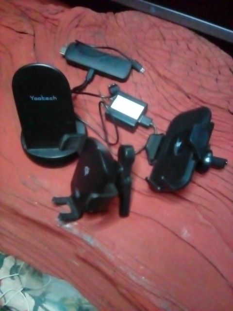 Wireless Chargers One Of the Phone Holders Is Wireless Charger Also A S Fire Tv