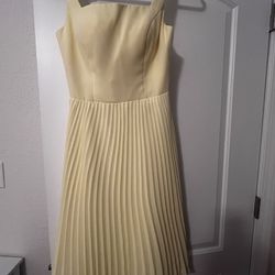 JJ’s House Yellow Cocktail Dress