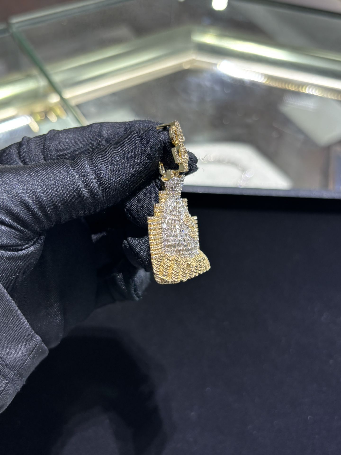 10k Gold Diamond Charm