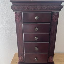Vintage Jewelry Cabinet 