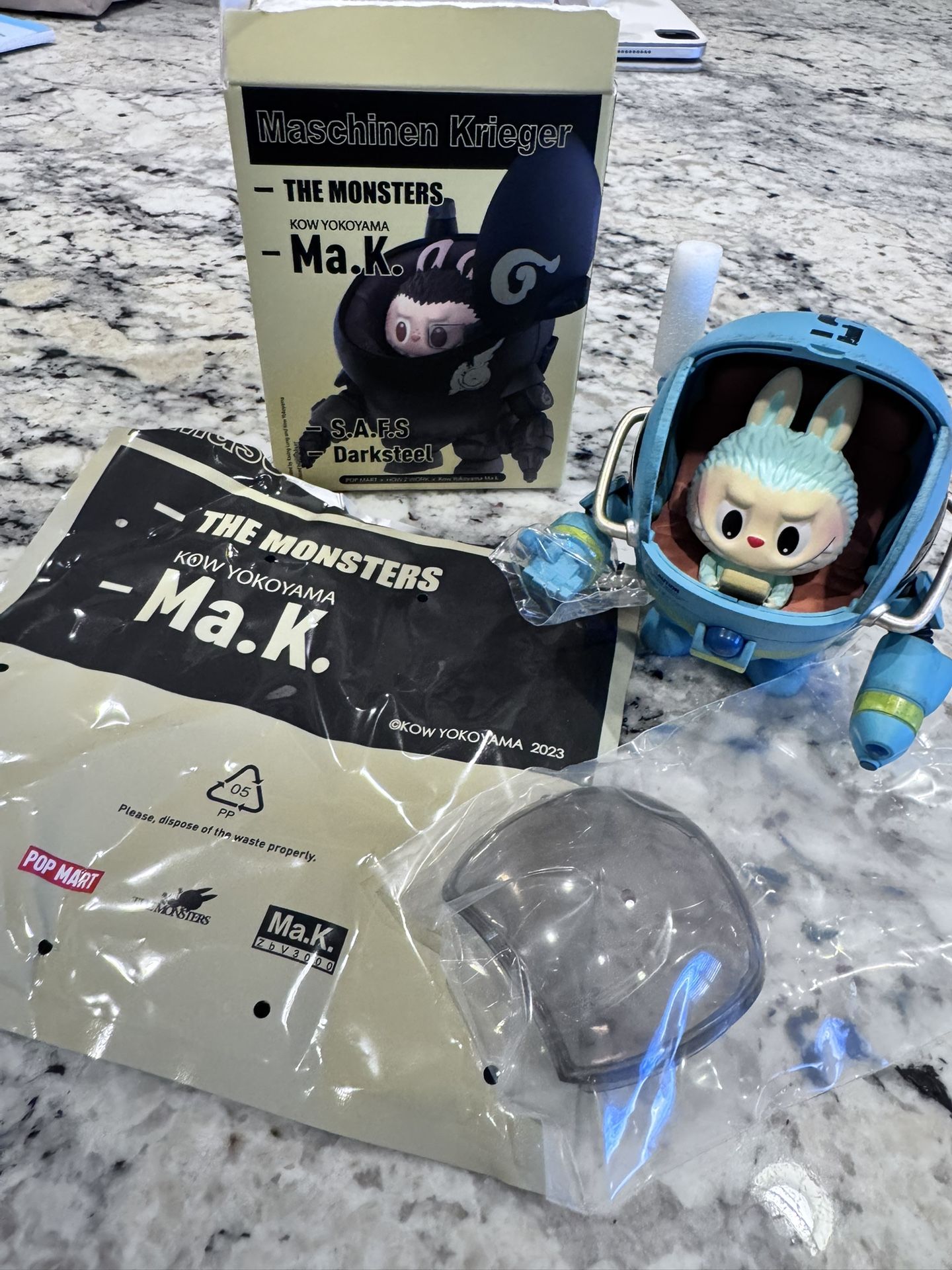 The Monster MA.K Series. Pop Mart “horizon”