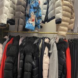 Winter Designer  Coats , Natural fUR na Dawn . Super Warm / Cozy