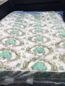 Full size mattress and box springs 100. Must go this week. I can deliver