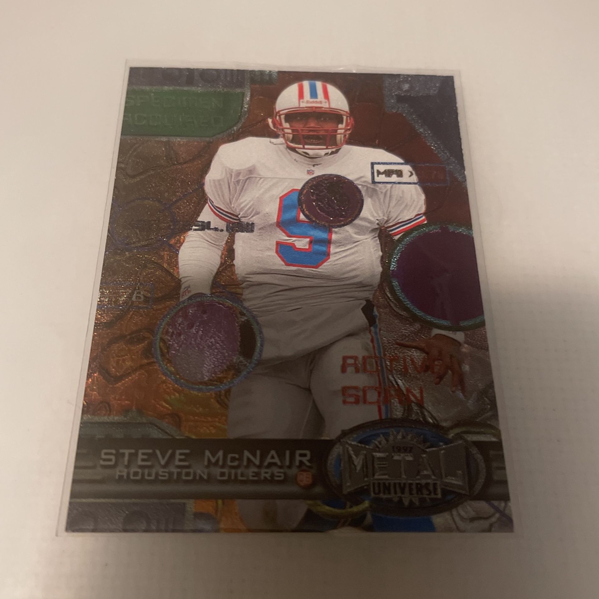Football Skybox 1997 Steve McNair #28