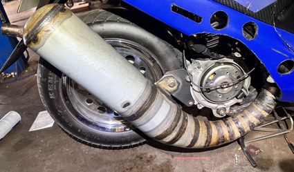 120cc Stroker scorpion pipe
