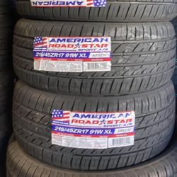 215/45/17 Set De Nuevas Llantas 