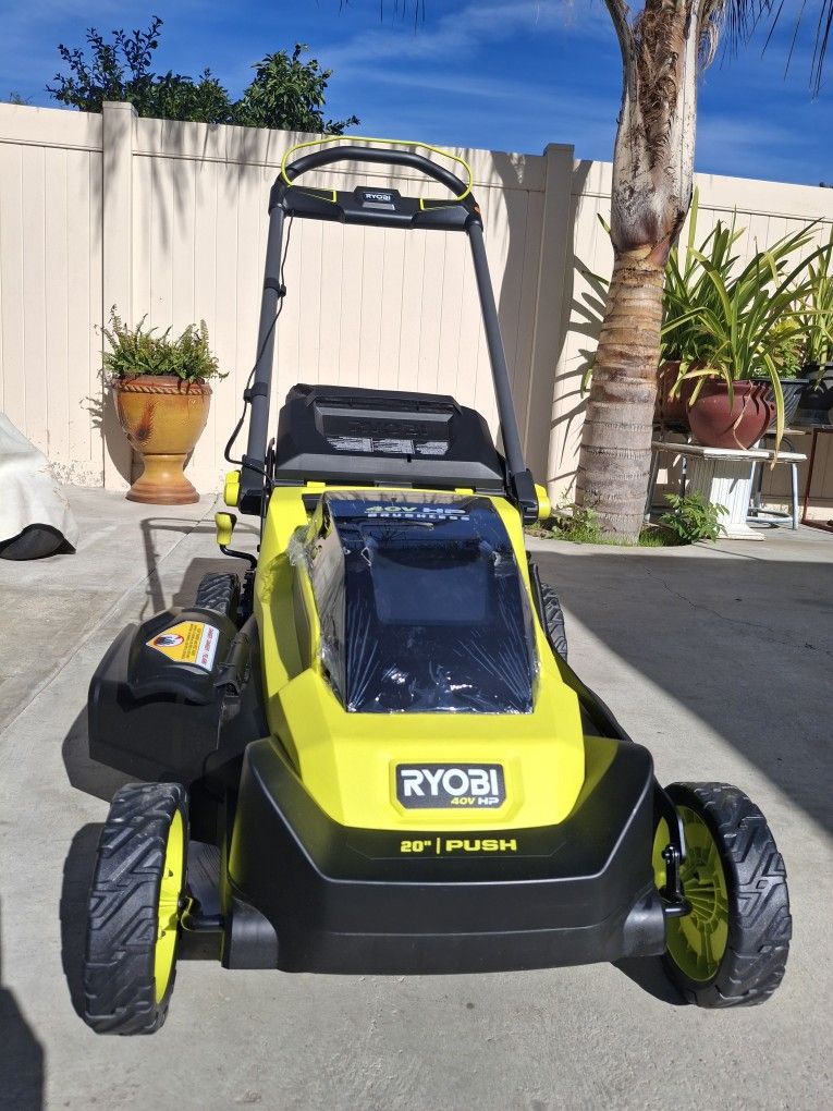 Ryobi 40V HP 20" Push Lawn Mower (Tool Only)