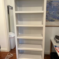 White Bookcases. EXCELLENT CONDITION